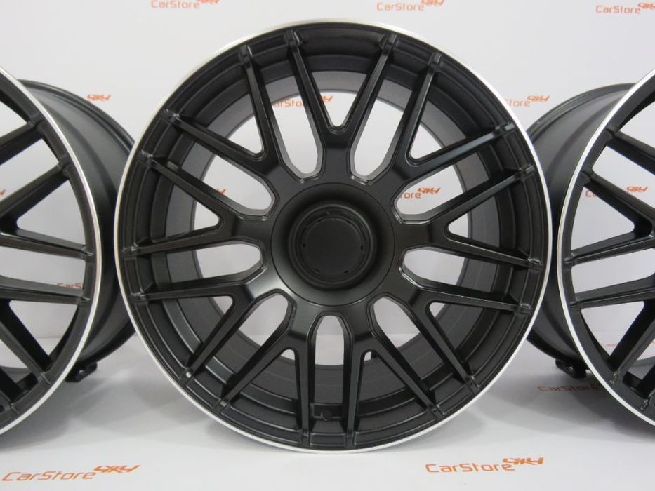 Jantes Look Mercedes Amg 19 x 8.5 et42 5x112 Preto + Polido