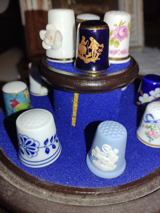 Coleção "Os dedais das 12 melhores fábrica de porcelanas