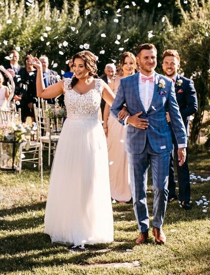 Suknia ślubna z Atelier Sylwii Kopczyńskiej