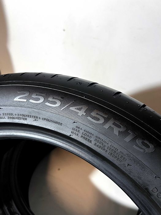Pneus Hankook Ventus S1 Evo3 (Tesla) - 255/45/19 - Como NOVOS