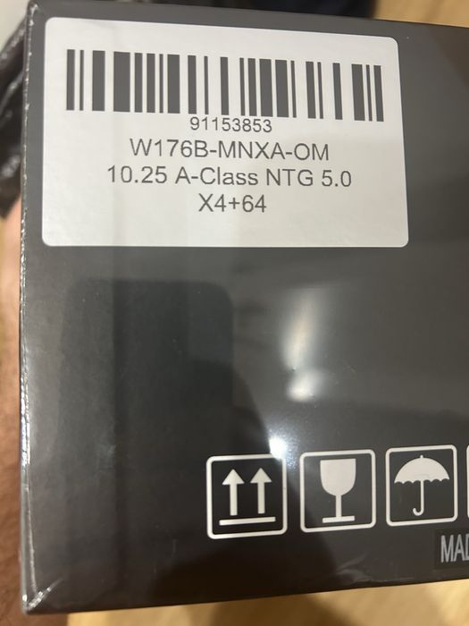 Radio w176 carplay mercedes classe a - novo