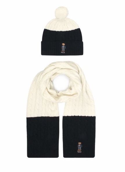 POLO RALPH LAUREN ,Комплект из  шерсти (шапка и шарф)