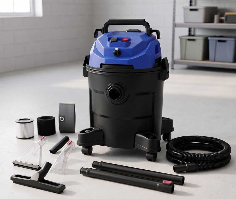 NOWY Odkurzacz Piorący 2600W Do Prania Tapicerki Dywanów Mokro Sucho HEPA 20L 3w1