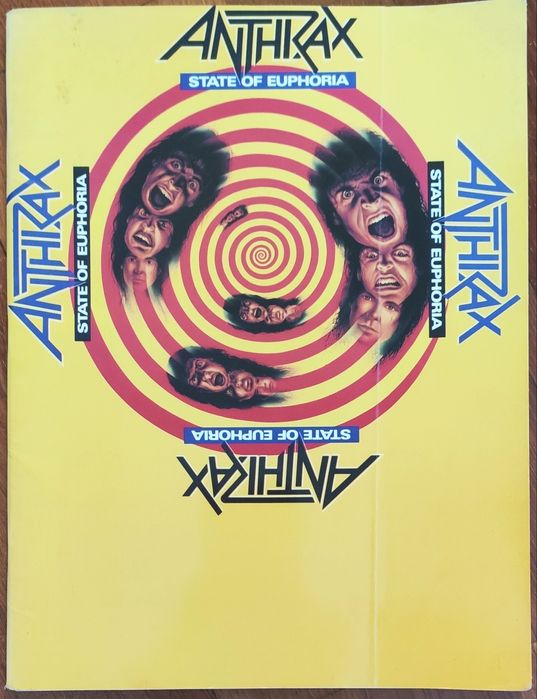 Songbook Anthrax "State of Euphoria" album nuty