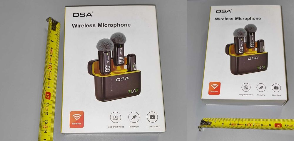 Zestaw Mikrofonów Mikrofon Bezprzewodowy Do Iphone Osa K6 Nowy