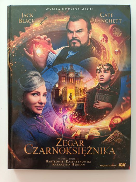 Zegar czarnoksiężnika DVD, Jack Black, Cate Blanchett, komedia fantasy