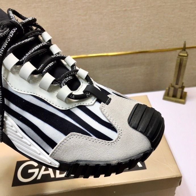 Кроссовки мужские DOLCE GABBANA SPACE кеды мужские бежевые черные