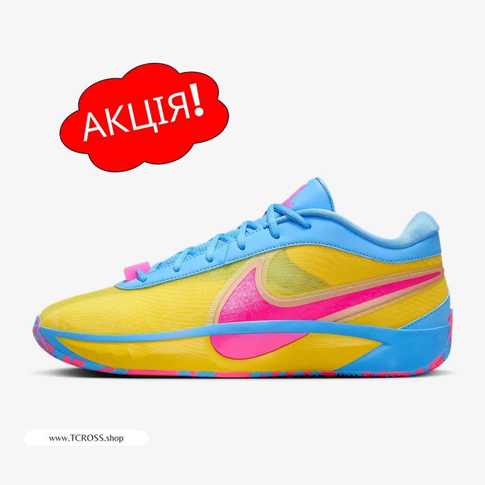 США‼️Кроссовки Nike Giannis Zoom Freak 6 Candy Funhouse (40р по 49.5р) (HF1820-700)