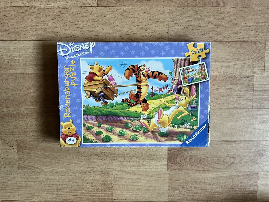 Puzzle 2 x 20 el. Kubuś Puchatek, wiek 4+