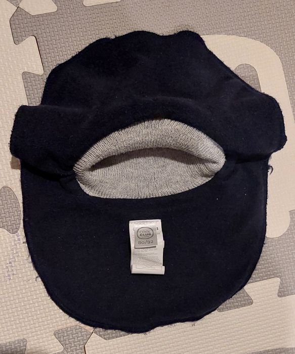 CoolClub, Komplet chłopięcy czapka + komin, rozmiar 80/92, 44/46