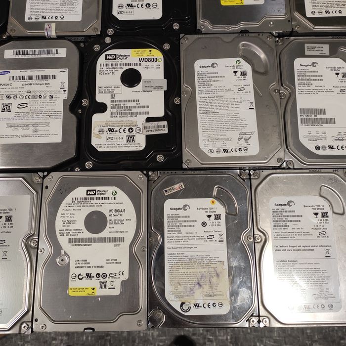 HDD 3.5 , 2.5 sata ,ide 80,160,250 gb зависают
