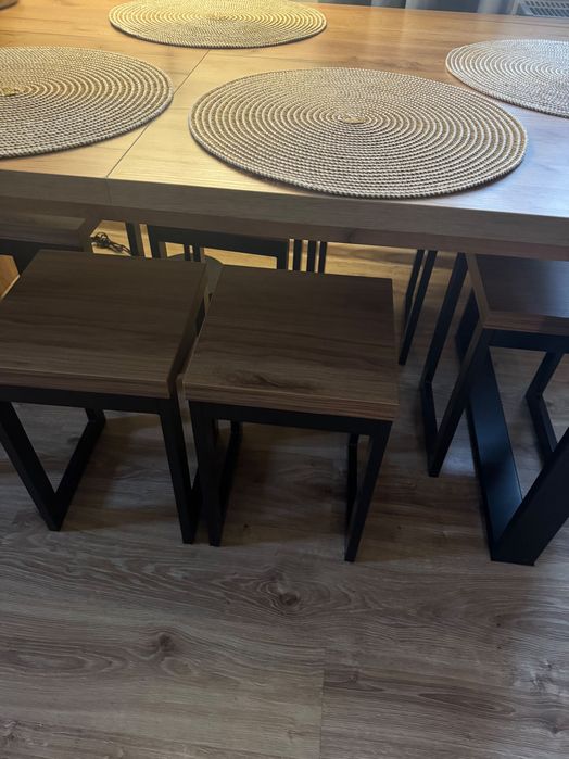 Stół w stylu loft