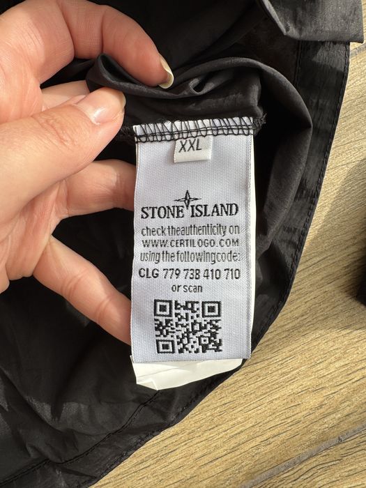 Овершот stone island nylon metal
