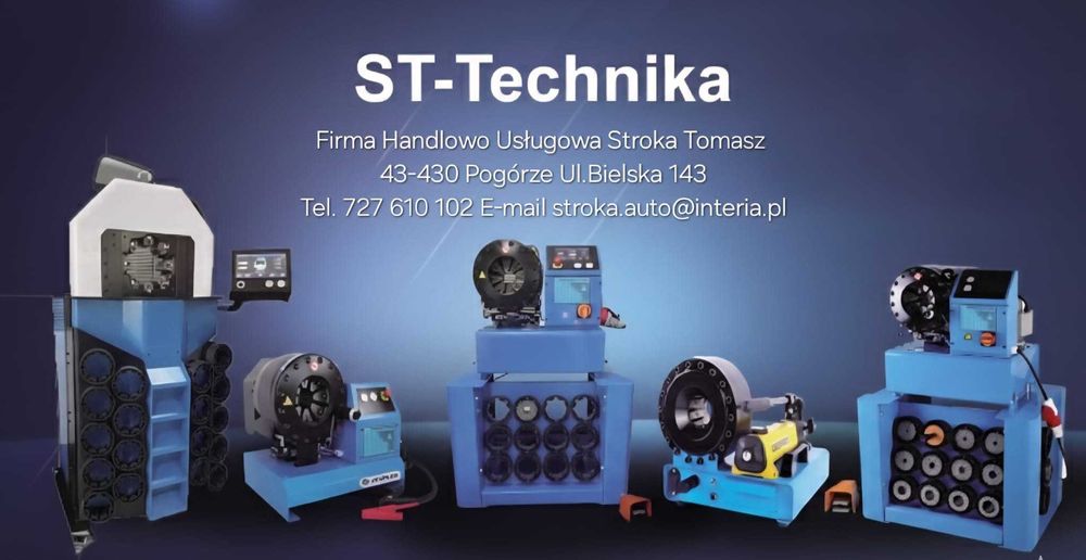 Zestaw Startowy węży hydraulicznych, końcówek