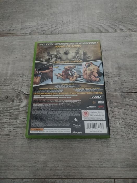 Gra UFC undisputed 2010 Xbox 360