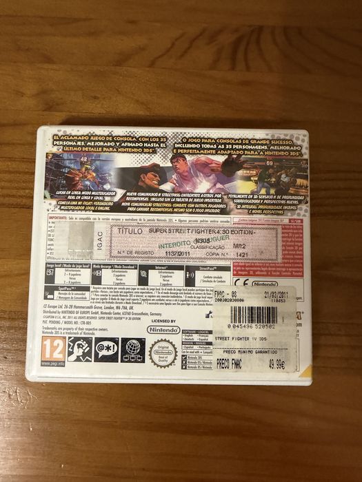 Super Street Fighter 4 nintendo 3ds