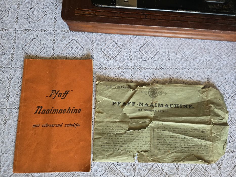 Zabytkowa maszyna do szycia Pfaff