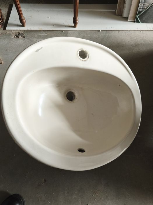 Bacia de lavatório como novo
