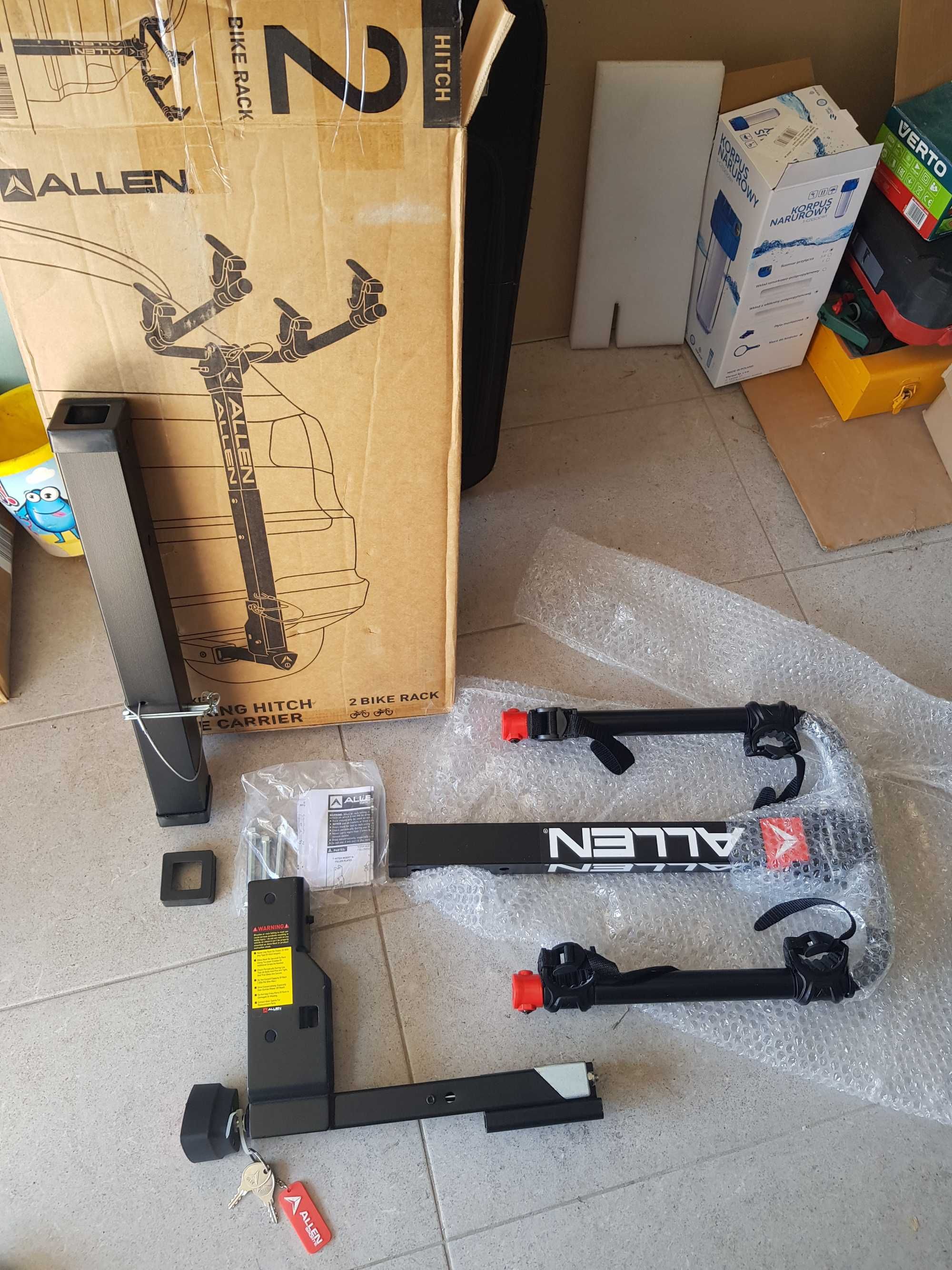 Baga nik rowerowy. Nowy. Rower 2szt. Allen Sports Deluxe 522QR 2 Mas ow Pierwszy OLX.pl