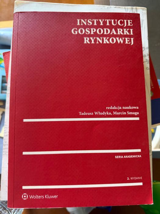 Książka -Instytucje gospodarki rynkowej