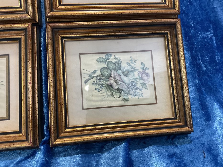 Prints flores coleção 4 com 16x14 cm anúncios abaixo