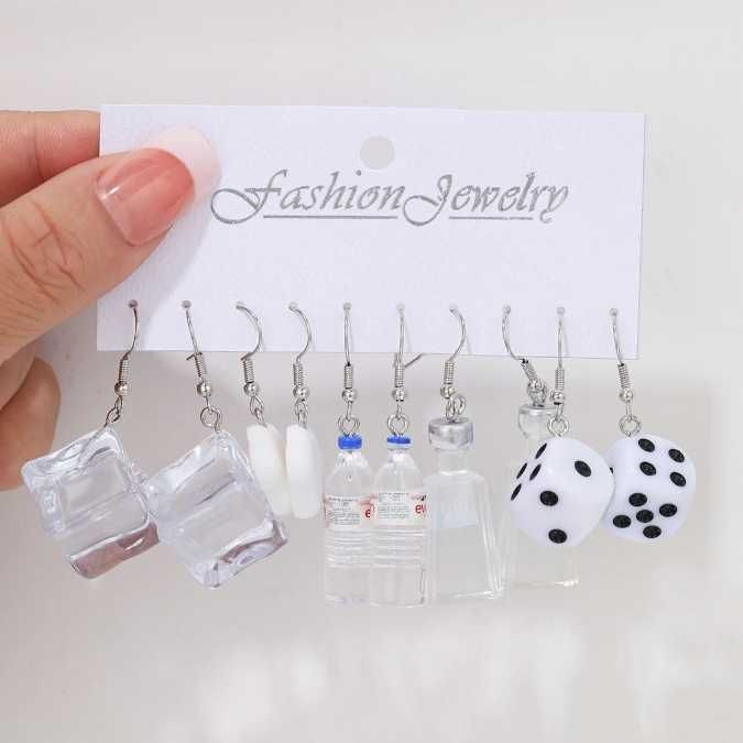 Conjunto de Brinco de comida/objetos fofo único NOVO ENVIO GRÁTIS