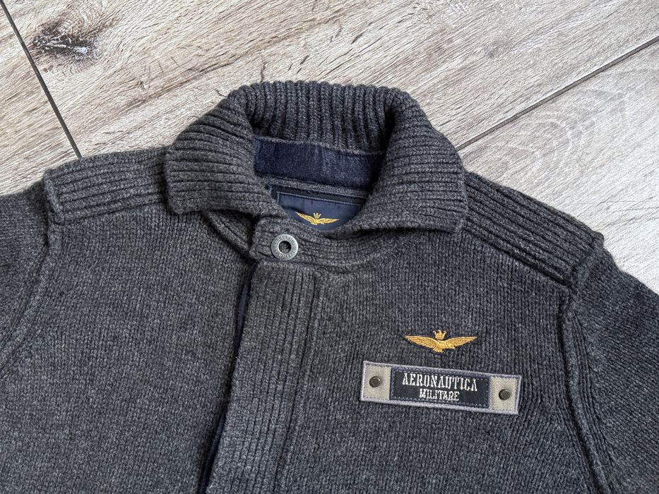 Meski sweter Aeronautica Militare Tornado Flying Crew Wełna roz M