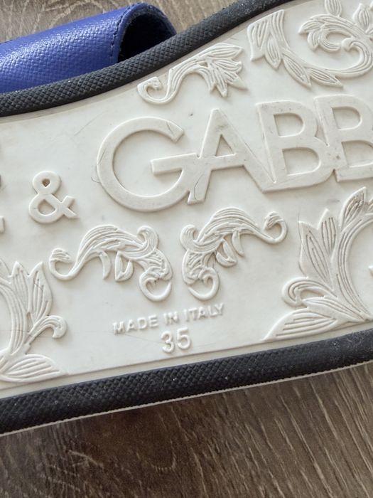 Босоніжки Dolce &Gabbana  шкіряні