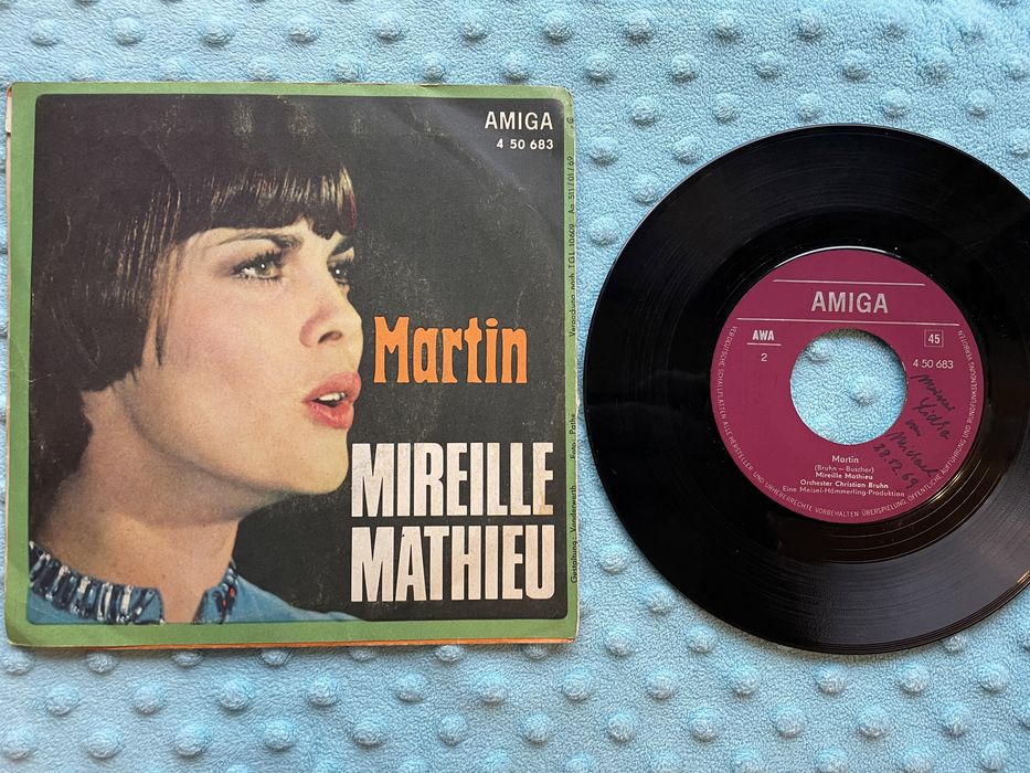 Mireille Mathieu winyl / Amiga / Martin / Hinter den Kulisen von Paris