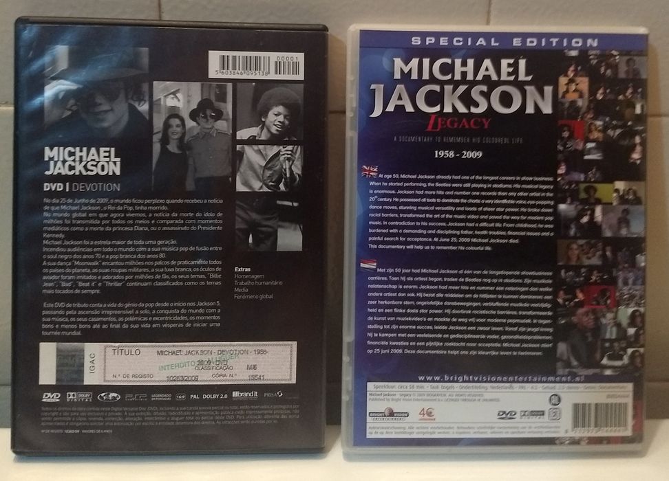 Michael Jackson - 2 biografias não oficiais, legendas em Português