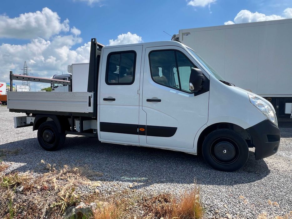 Renault Master 2.3 dCi 92 kW 7 osób  Pick-up DOKA 2013