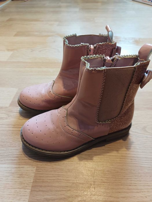 Botki, buty ocieplane dziewczęce 29