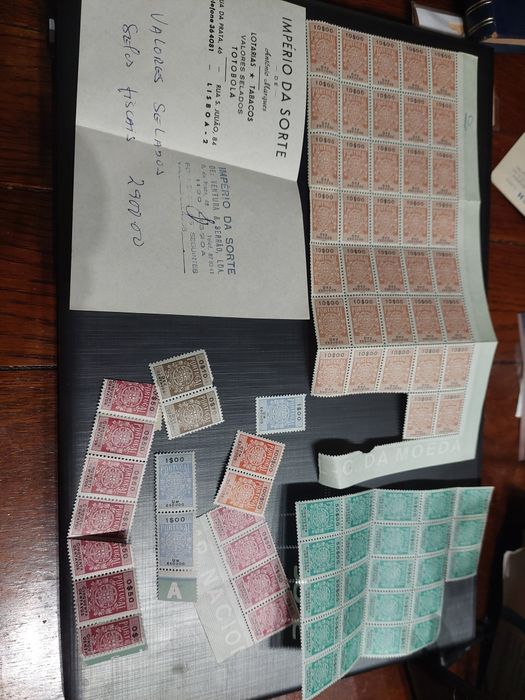 Selos fiscais conjunto