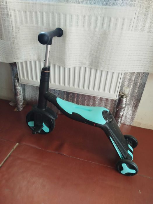 Дитячий самокат-велобіг-велосипед