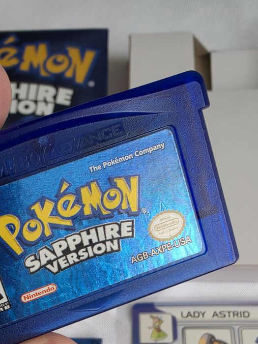 Pokemon Sapphire Nintendo GBA