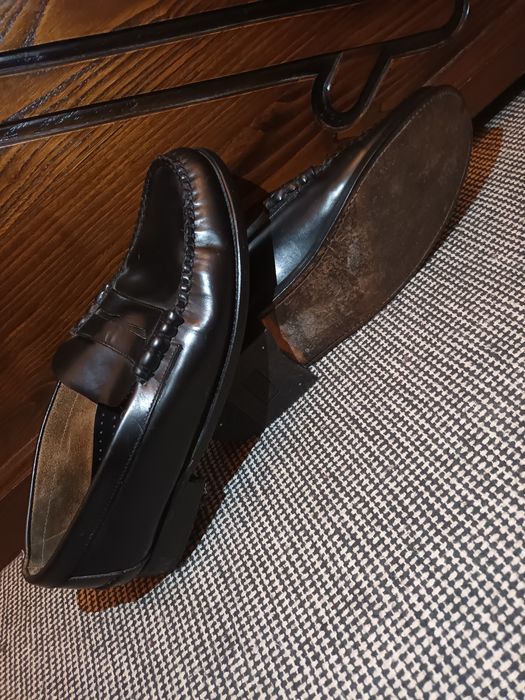 Sapatos mocassim mackjames em pele genuína