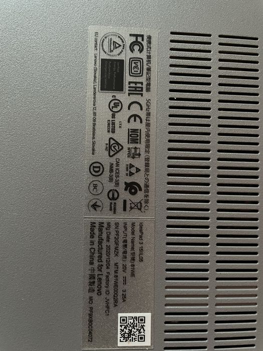 Lenovo ideapad 3