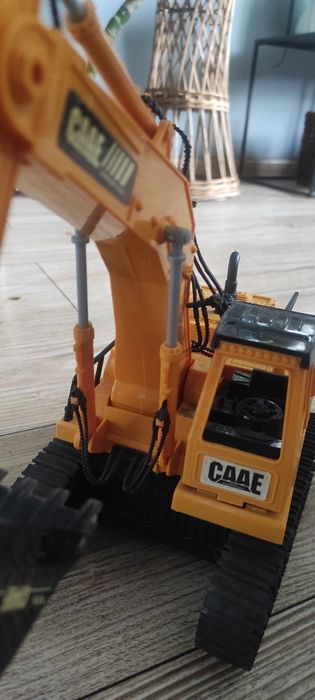 Solidna Koparka na gąsienicach efekt Dym Dźwięk Światło LED