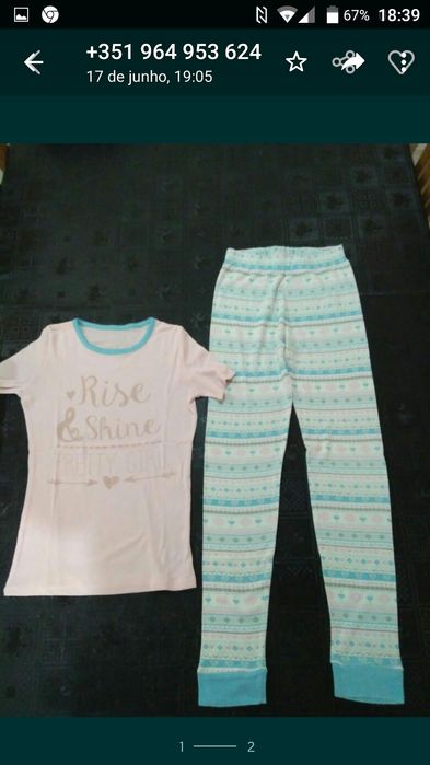 Pijama da (Zippy) para Menina de 8/9 Anos