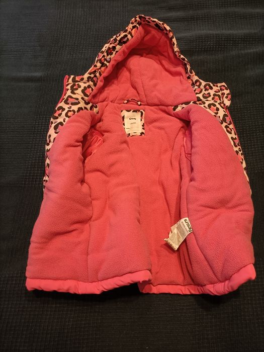 Kurtka zimowa dziewczęcą - rozmiar 110 cm