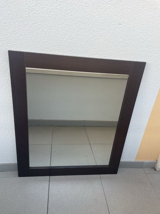 Espelho madeira wengué64873955159297121