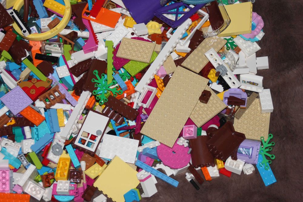 LEGO FRIENDS MIX 1,80 kg Ciekawe/Oryginał/Okazja