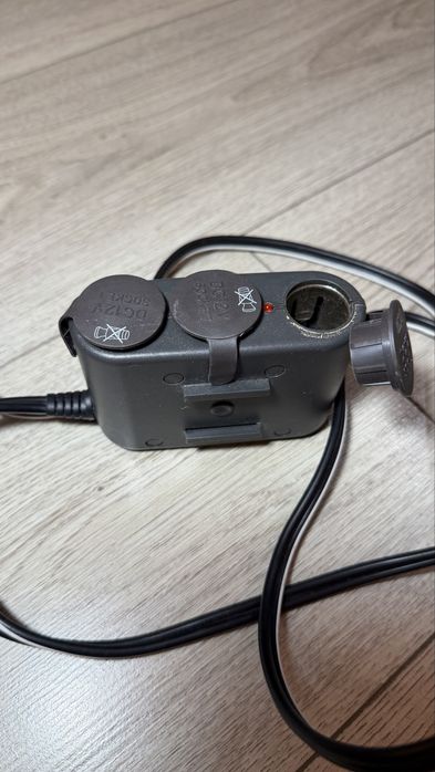 Розгалужувач у прикурювач (RP12) 3 в 1 з дротом + USB