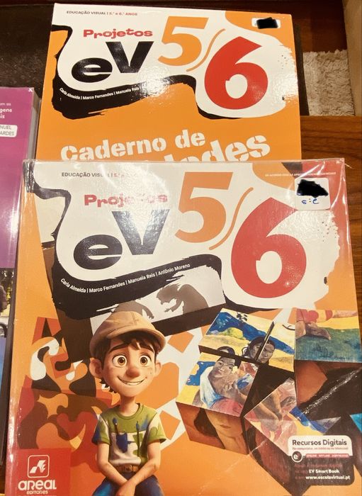Manual e livro de atividades - Educação Visual - 5 e 6 Ano