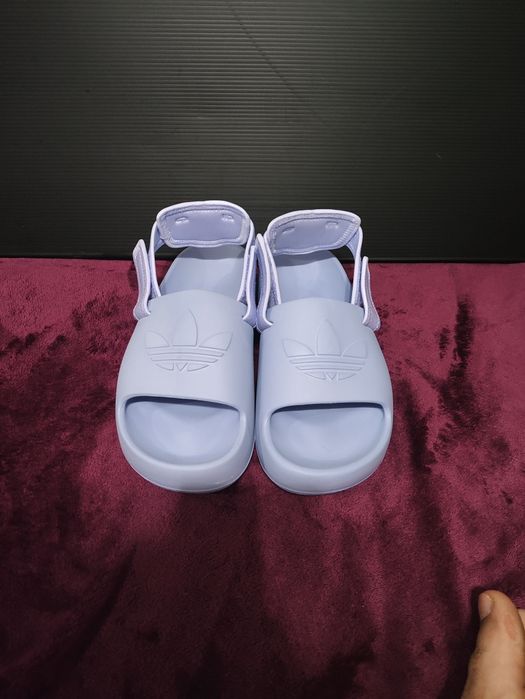 Sandálias Adidas Adifom Adilette J - Lavanda - 38 (NOVAS)