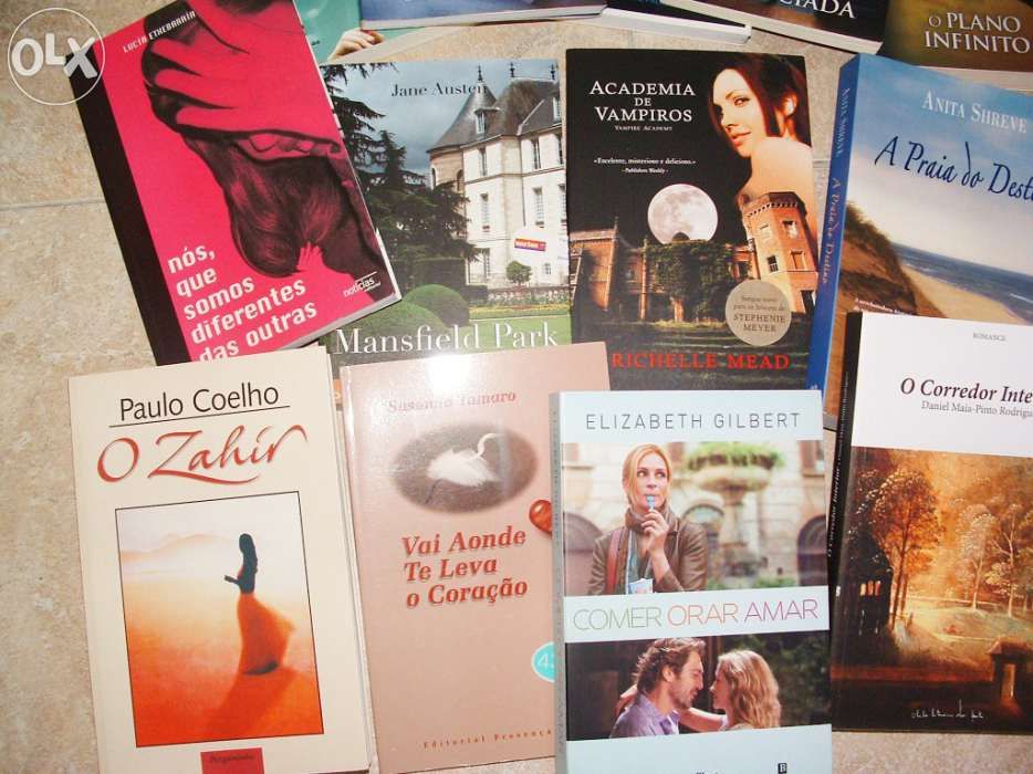 Diversos tipos de  Livros