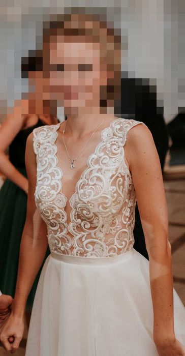 Suknia ślubna r.34 - model Konstancja, Pilar