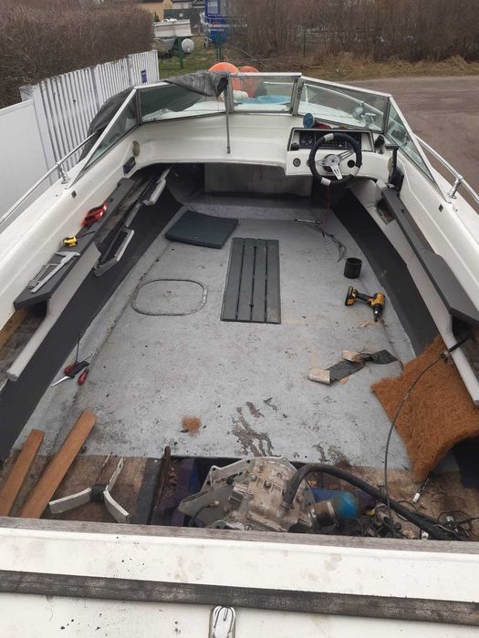 Przyczepa podłodziowa dwuosiowa HEKU z łódką OKAZJA !!!