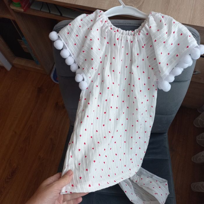 Муслінова дитяча сукня, літня