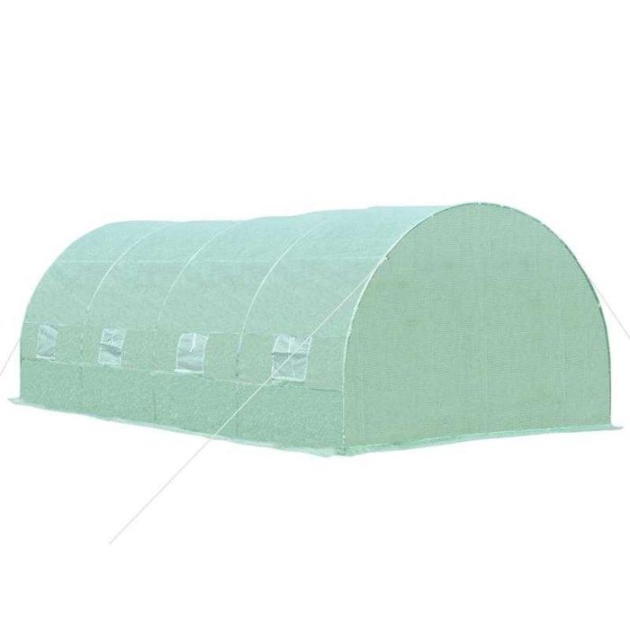 Estufa de Jardim 6x3x2 m – Verde